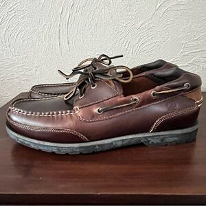 Sperry Top Sider Stingray Collection Men's Brown Loafer Boat Shoes Size 11M
